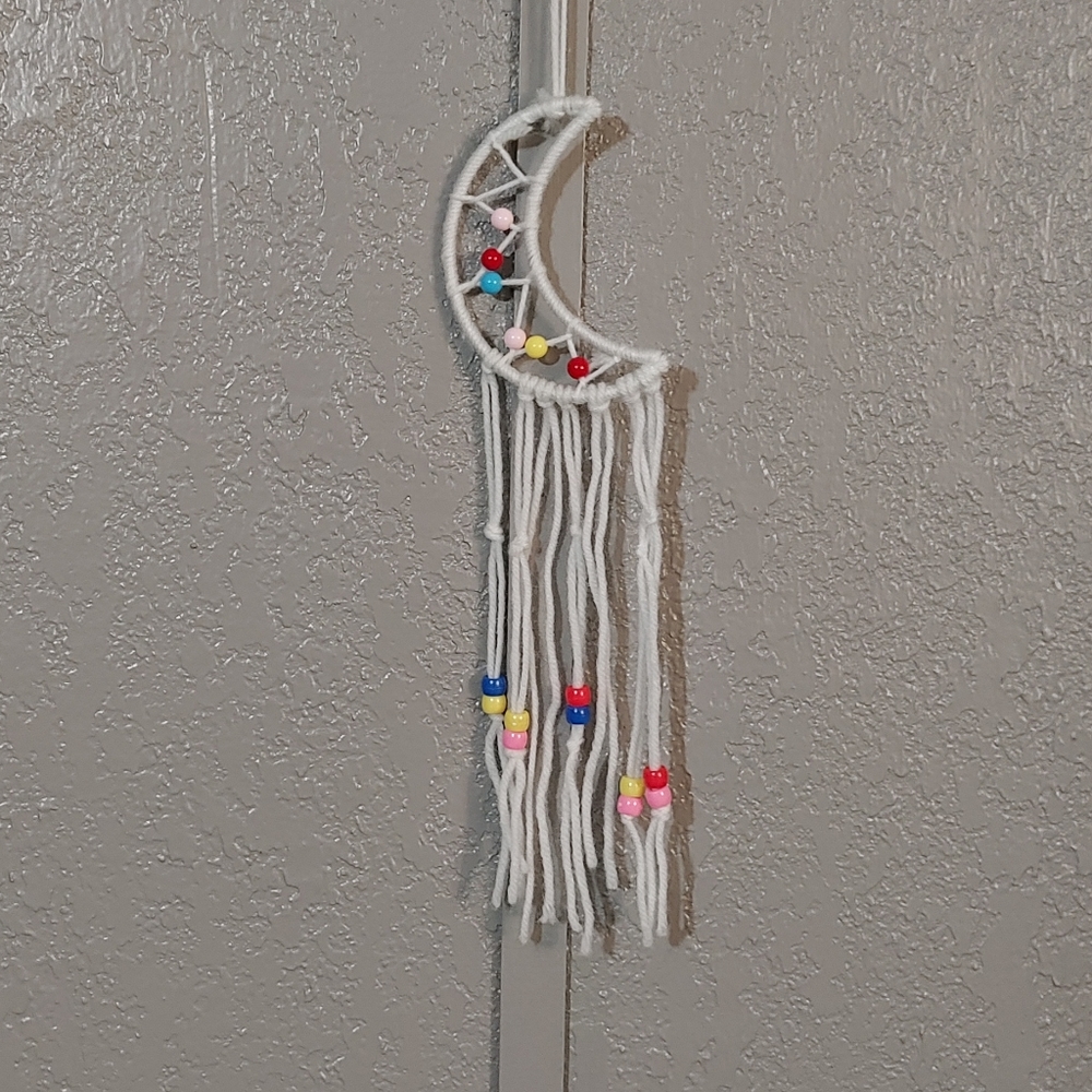 Bead Moon Dreamcatcher - Picture 2 of 5